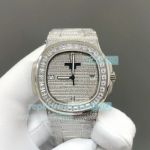 E7 Factory Luxury Clone Patek Philippe Nautilus 5711 Pave Diamond Limited Edition Watch